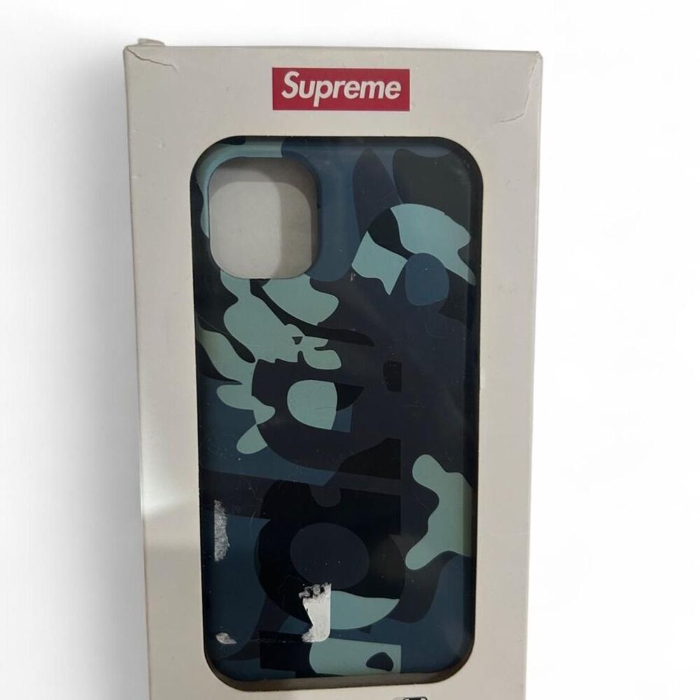 Supreme Blue Camo iPhone 11 Protective Case